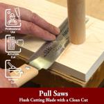 SUIZAN 6" Professional Japanese Flush Cut Saw