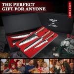 Huusk 6-Piece Handmade Japanese Chef Knife Set