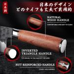 Huusk 6-Piece Handmade Japanese Chef Knife Set