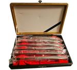 70s Japanese Stainless Steel Knife Set - 6 Pieces