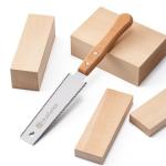 Husfunov 6 Inch Japanese Pull Saw, Double Edges