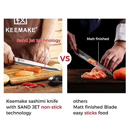 Keemake Yanagiba Knife: 9.5 inch Japanese Precision