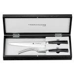 Tamahagane SAN 3-Ply Steel Carving Set