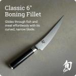 Shun Classic Boning & Fillet Knife: Effortlessly slice