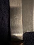 Vintage Japanese Kitchen Knife with German Steel