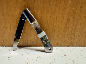 G. Sakai Vintage Folding Knife with Mother of Pearl