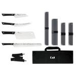 Kai PRO 5-Piece BBQ Knife Set with Roll