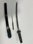 KOSHIRAE Japanese Samurai Wakizashi Sword "Kuniyoshi