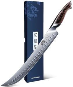 HOSHANHO 12-Inch Japanese Carving Knife - Ergonomic Design