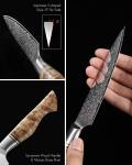 HEZHEN Damascus Steel Chef Knife Set