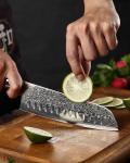 HEZHEN Damascus Steel Chef Knife Set