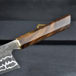 Japanese Damascus Chef Knife with Rosewood Handle