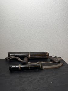 Takeshi Saji Bamboo Handle Japanese Chef Knife