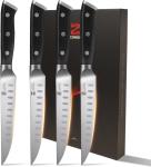 Zennish 5 Inch Steak Knives Set of 4