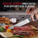 Zennish 5 Inch Steak Knives Set of 4