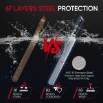 Zennish 12" Carving Knife for Meat and Turkey