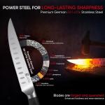 Zennish 5 Inch Steak Knives Set of 4