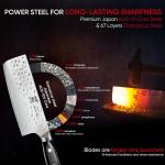 Zennish 6 Inch Nakiri Knife, Razor Sharp Kitchen Tool