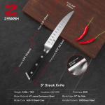 Zennish 5 Inch Steak Knives Set of 4
