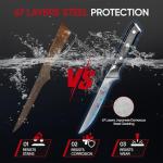 6-Inch Zennish Boning Knife with Damascus Steel