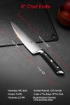 Zennish 8 Inch Super Sharp Chef Knife