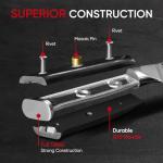 Zennish 7" Damascus Meat Cleaver with G10 Handle