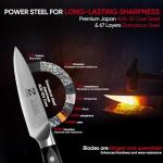 Zennish 3.5-Inch Paring Knife with Damascus Steel