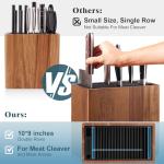Enoking XXL Acacia Wood Knife Storage Block