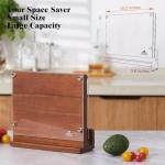 ENOKING Magnetic Knife Block with Acrylic Shield