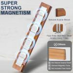 16-Inch Magnetic Knife Holder with Acacia Wood