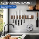 16-Inch Magnetic Knife Holder with Acacia Wood