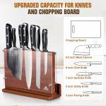 ENOKING Magnetic Knife Block with Acrylic Shield