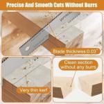 6-Inch Double-Edge Japanese Hand Saw with Grip