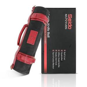 Seido Professional Knife Roll Bag for 18 Knives