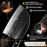 ENOKING 6.7" Serbian Chef Knife with Sheath