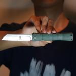 KATSU D2 Steel Japanese Razor Pocket Knife