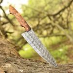 12” Damascus Japanese Chef Knife - Bunka Style