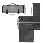 Seido Chef's Knife Roll Bag with 16 Slots