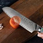 Damascus Steel Japanese Chef Knife Set - 5 Pieces