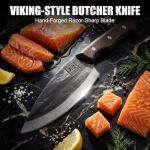 Hand Forged Japanese Meat Cleaver: Super Sharp 5.9