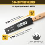 Evertools 3-Piece Japanese Pull Saw Set