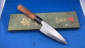 Yoshihira Vintage Ko-Deba Knife – 120mm
