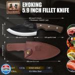 ENOKING 5.9" Handmade Viking Meat Knife