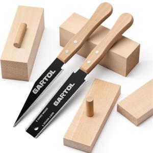 GARTOL Japanese Pull Saw Set for Woodworking