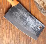 Rustic Japanese Hand Forged Meat Cleaver Knife