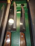 Japanese 4-Piece Knife Set with Wood Handles