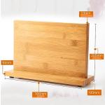 Seido Bamboo Magnetic Knife Holder - Space-Saving Design