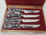 Shun Kaji 4-Piece Steak Knife Set in Wood Box