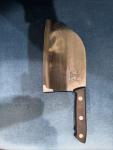 ENOKING 6.7in Hand Forged Meat Cleaver Knife
