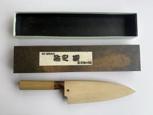 Suisin Sakigake 7" Deba Knife, Stainless Steel
